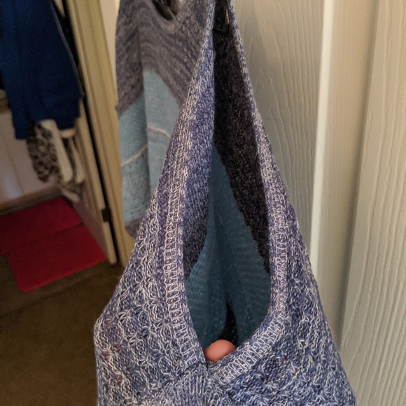 212 multi colored Striped Dolman Top - Picture 4 of 4